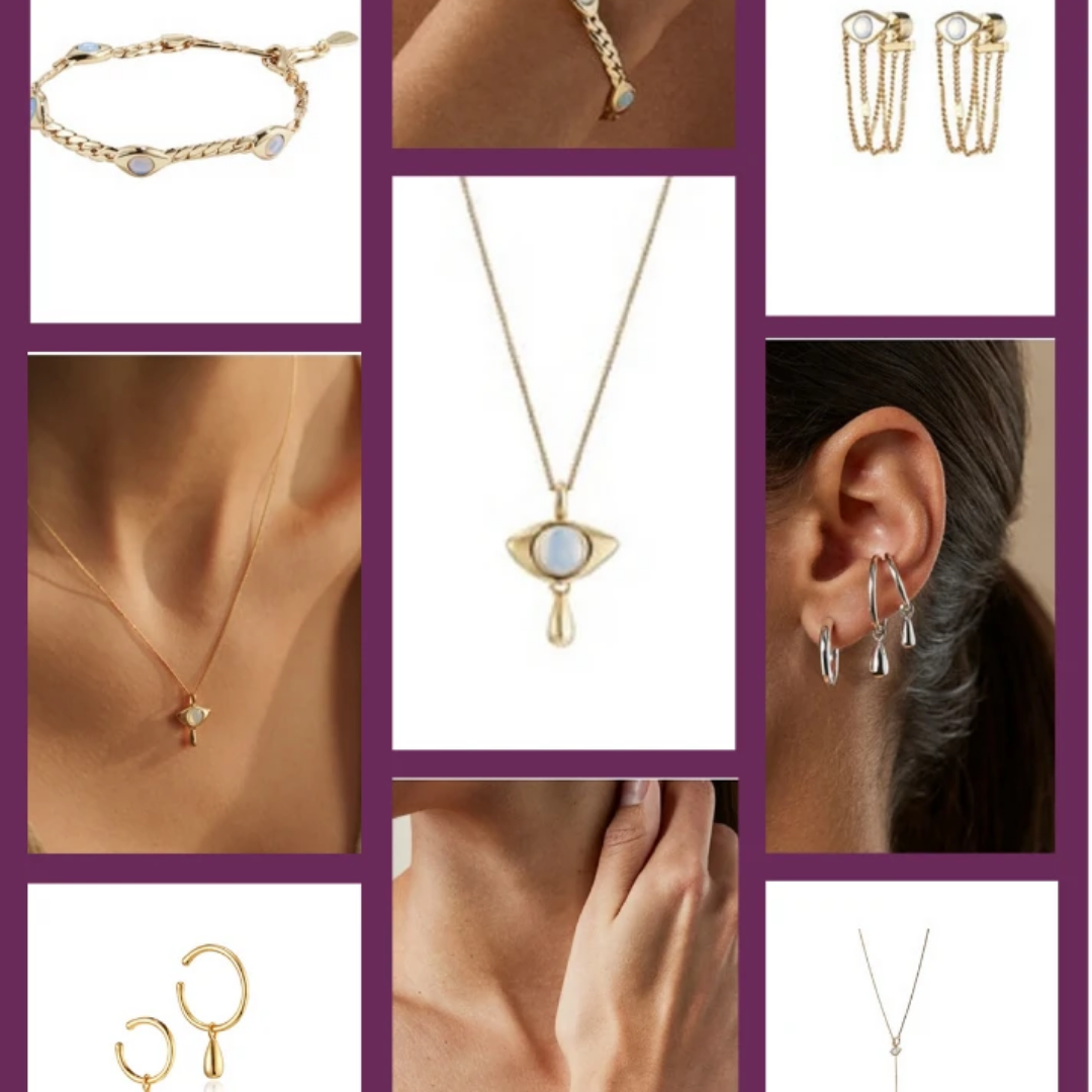 Jenny Bird Jewelry 14 k gold Denni Collection