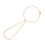 leeada emi gold spakle handchain