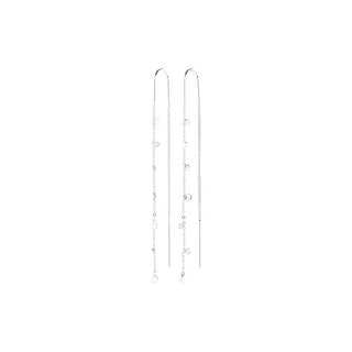 pilgrim baylen silver chain earring