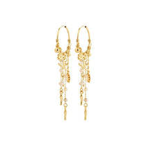 pilgrim prism gold hoop earring