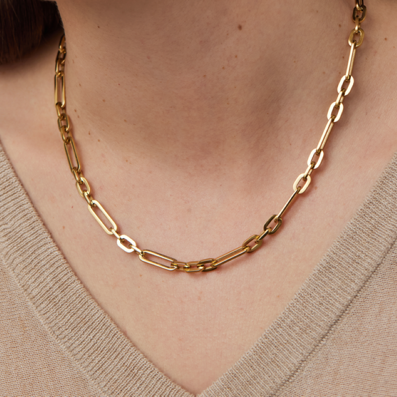 jenny bird mercer gold chain necklace