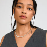 pilgrim instant silver necklace