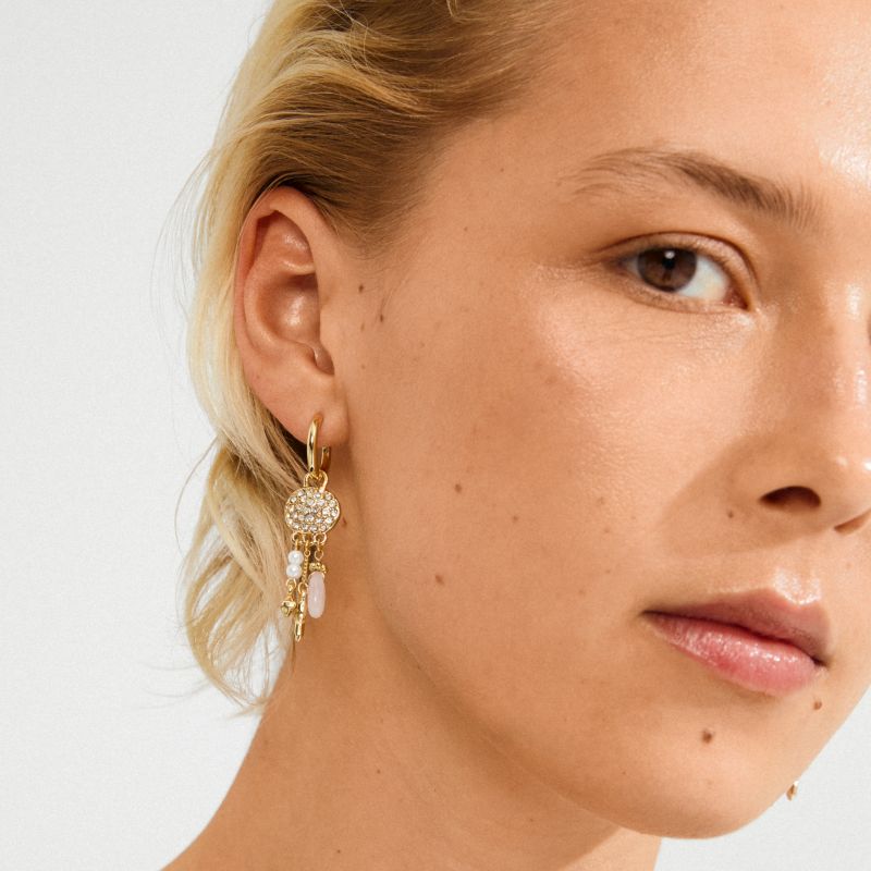 pilgrim shift gold hoop earring