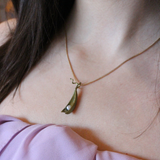 michael michaud pea pod one pearl necklace