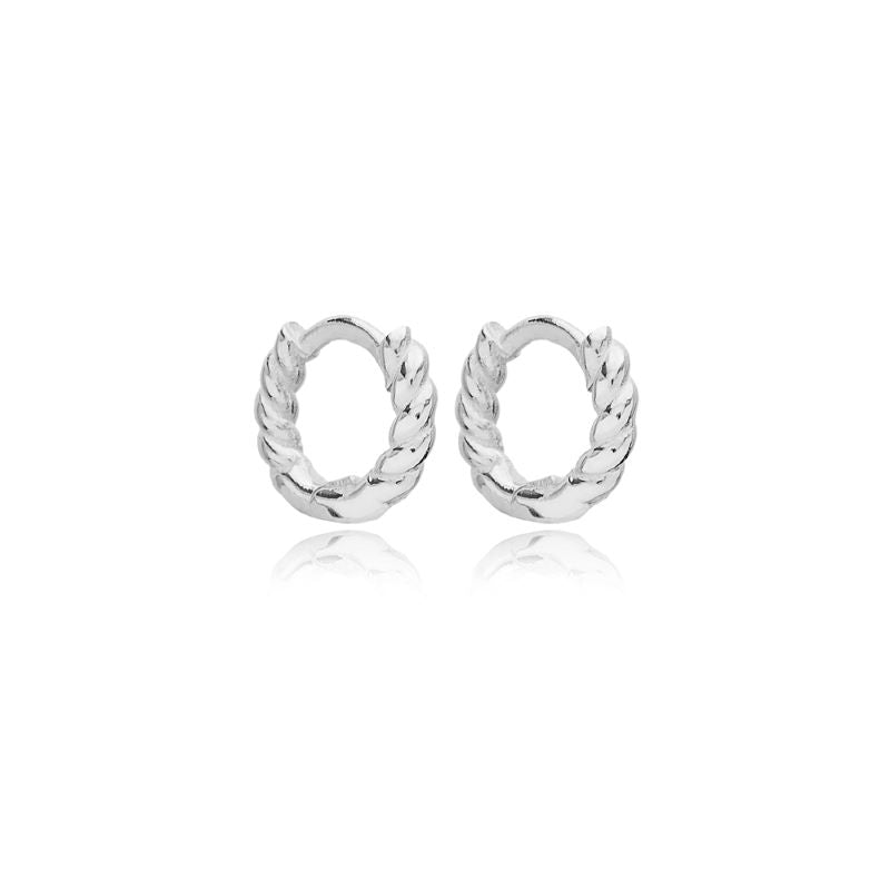Curly Huggie Earring
