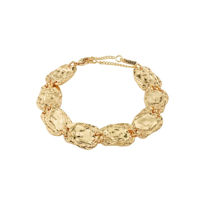 pilgrim shift gold bracelet