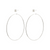 pilgrim care hoop and stud earring set silver