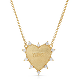 joy dravecky heart of trust gold necklace
