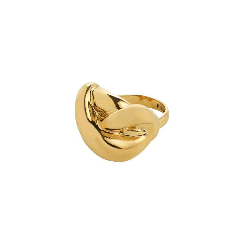 pilgrim unfold gold ring