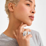 pilgrim johnnie silver ring