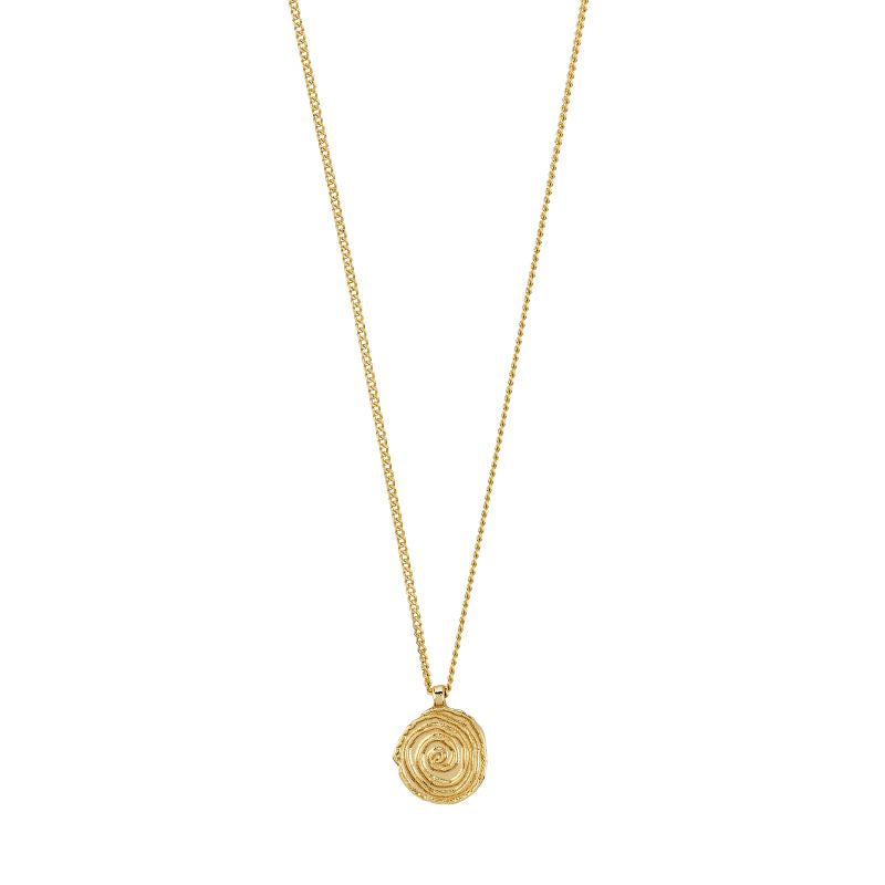 pilgrim air gold necklace
