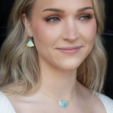 holly yashi orion gold sage necklace