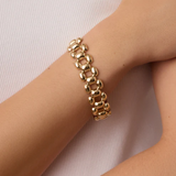 gorjana zoey helium gold bracelet