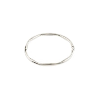 pilgrim haze silver bangle
