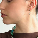 anne-marie gagnon berenice silver hoop earring