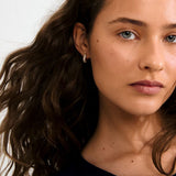 pilgrim tatum small gold waterproof hoop earring
