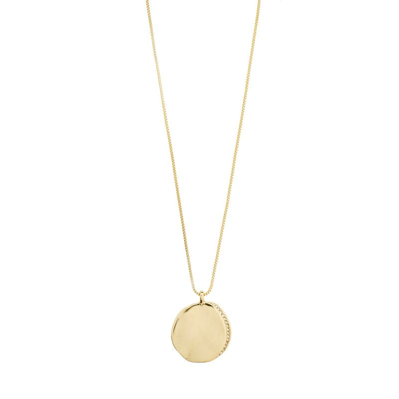 pilgrim true gold coin necklace