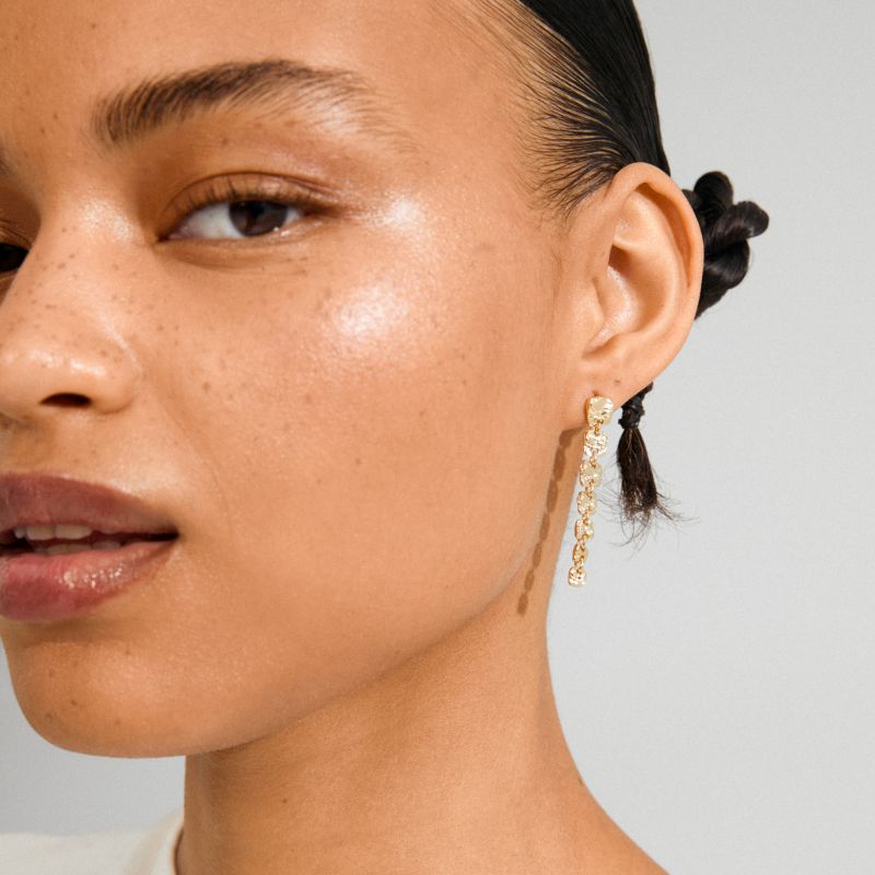 pilgrim sense gold earring