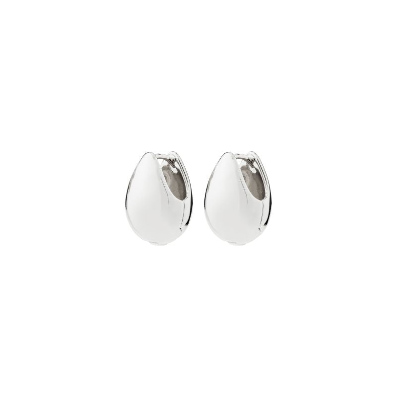pilgrim kaisyn silver earring huggie