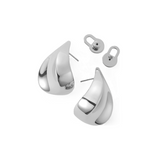 jenny brd margaux puff silver earring