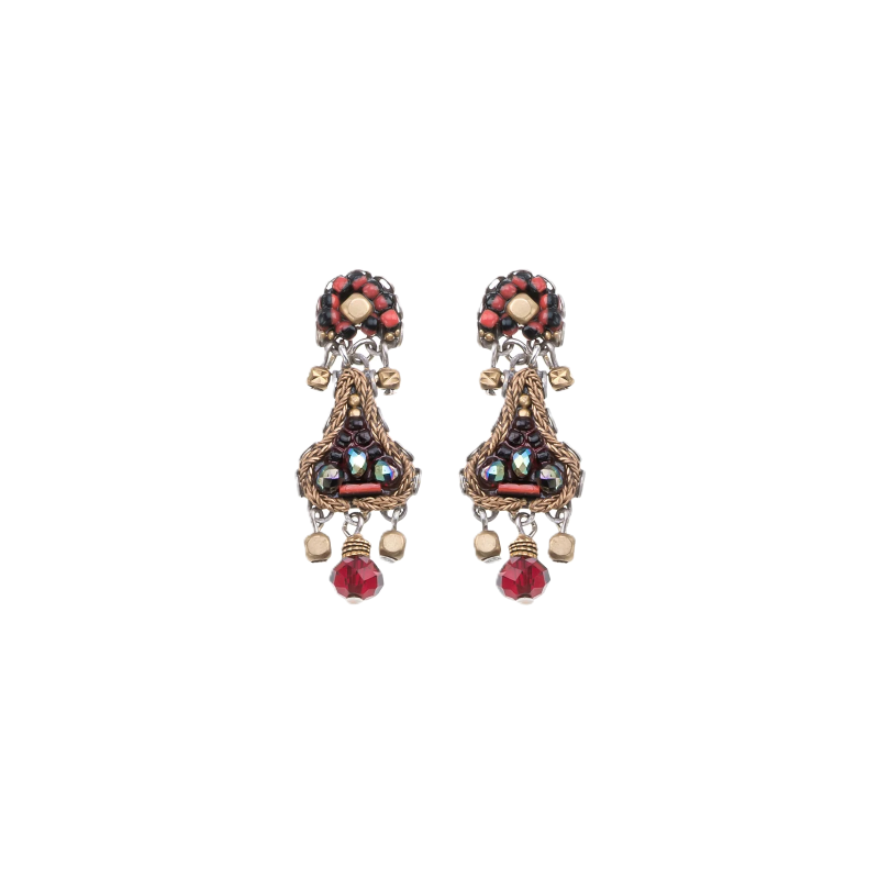 ayala bar claret earring