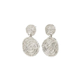 pilgrim air silver earring