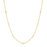 gorjana slater gold choker necklace
