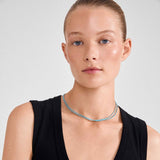 pilgrim haze 2 in 1 necklace blue