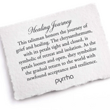 pyrrha healing journey silver talisman