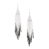 machu picchu festival boho fringe earring
