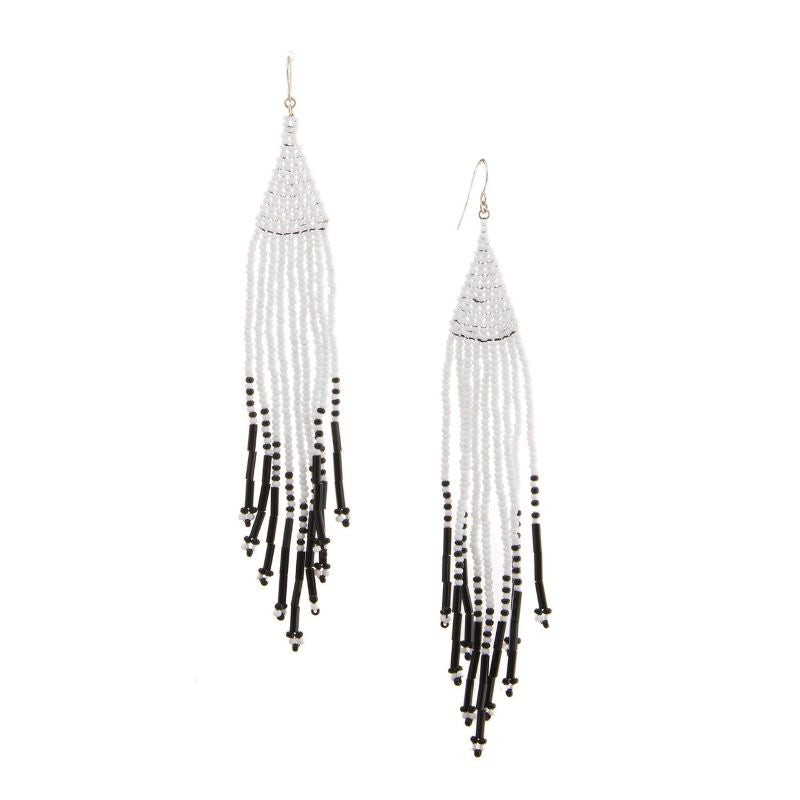 machu picchu festival boho fringe earring