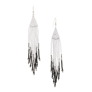 machu picchu festival boho fringe earring