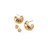 jenny bird small nelle gold hoop earring