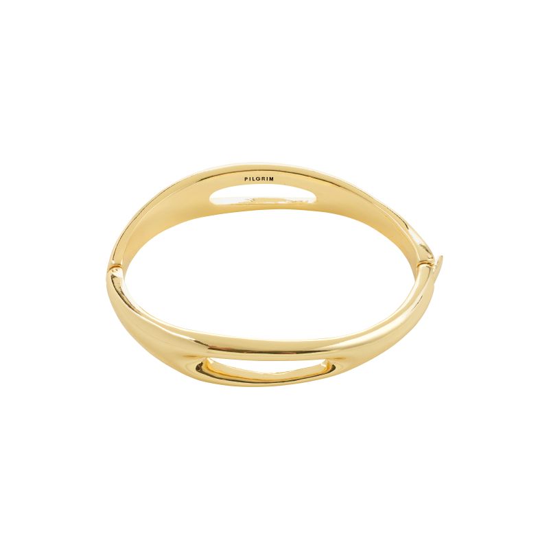 pilgrim free gold bangle bracelet