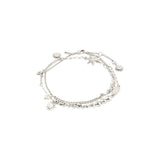 pilgrim prism silver bracelet