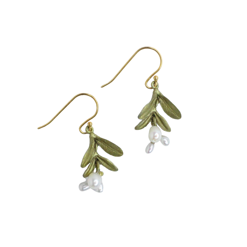 michael michaud garden vine wire earring