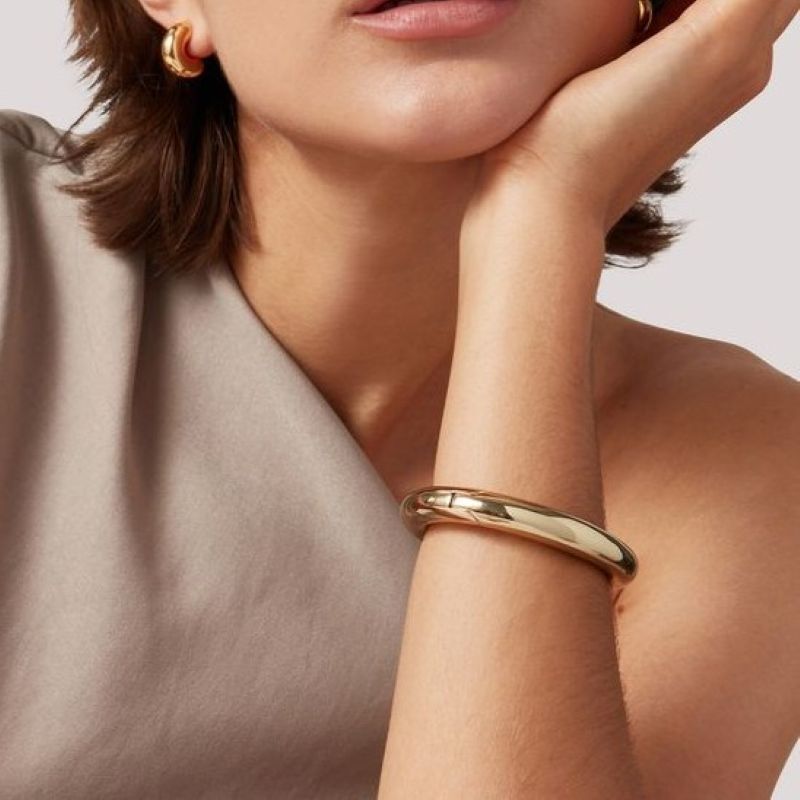 jenny bird gia gold mega bangle
