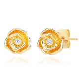 tai blossom gold stud earring