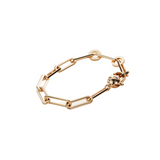 jenny bird andi slim gold chain bracelet