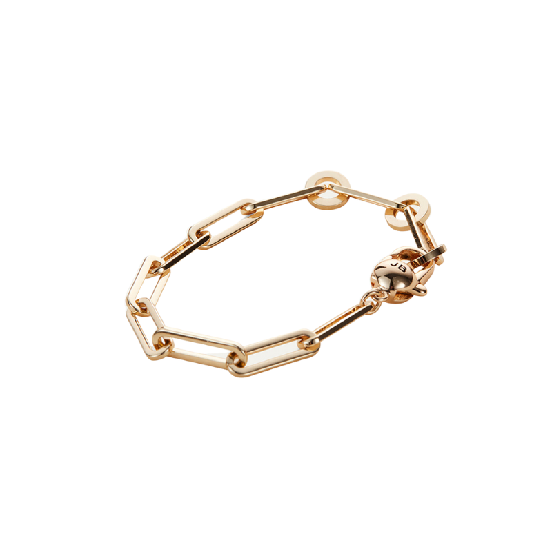 jenny bird andi slim gold chain bracelet