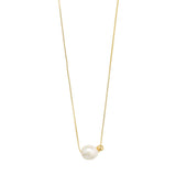 pilgrim trust gold pearl necklace