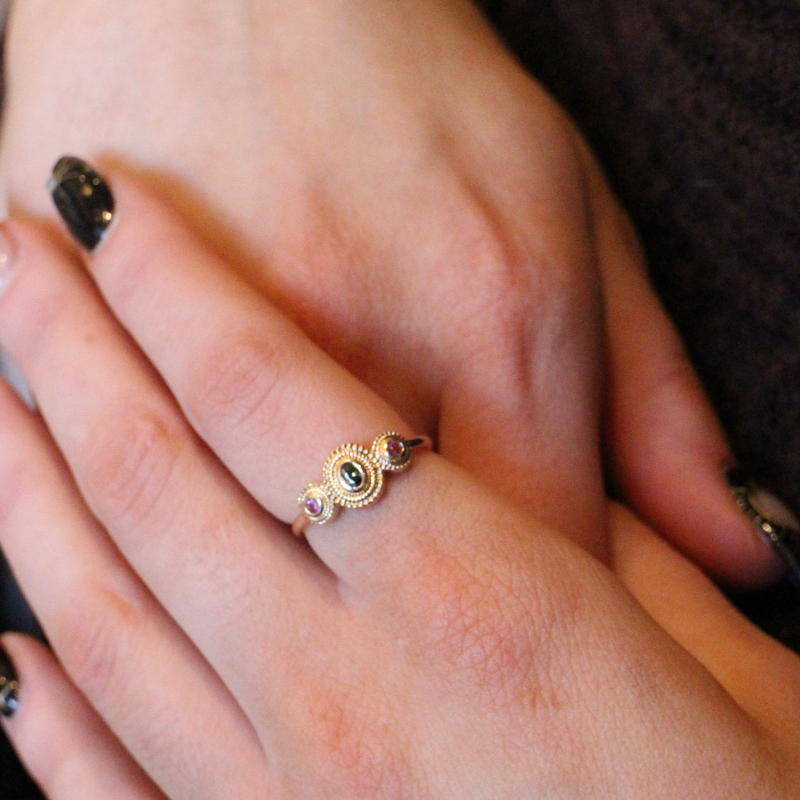 mamari agnes gold ring