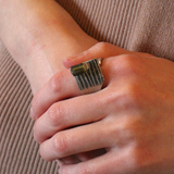 anne-marie chagnon cetus siver forest ring