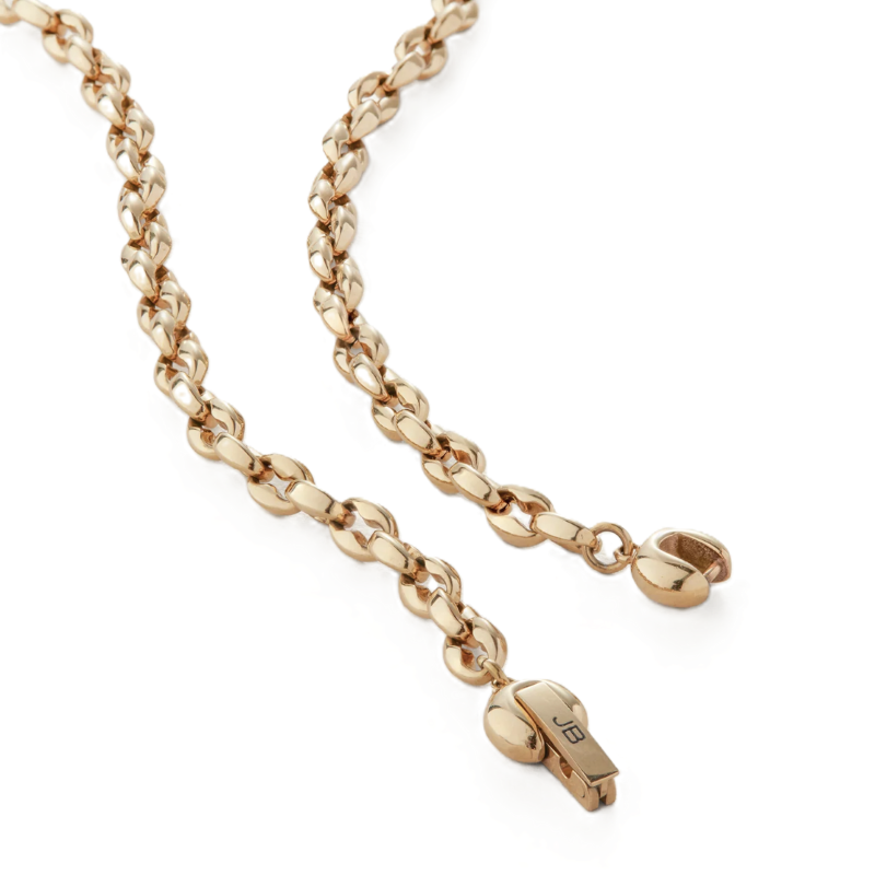 jenny bird dhani gold chain necklace