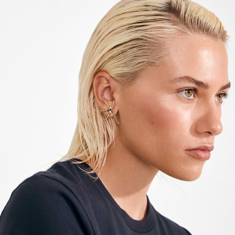 pilgrim prism gold earring