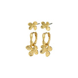pilgrim ajani gold earring set