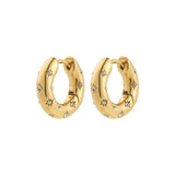 pilgrim navaeh gold hoop earring