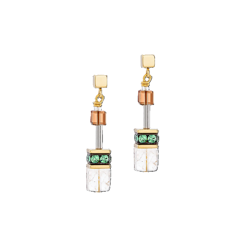 coeur de lion geocube iconic nature earring