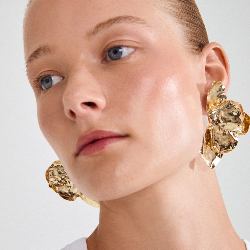 pilgrim virel gold earring