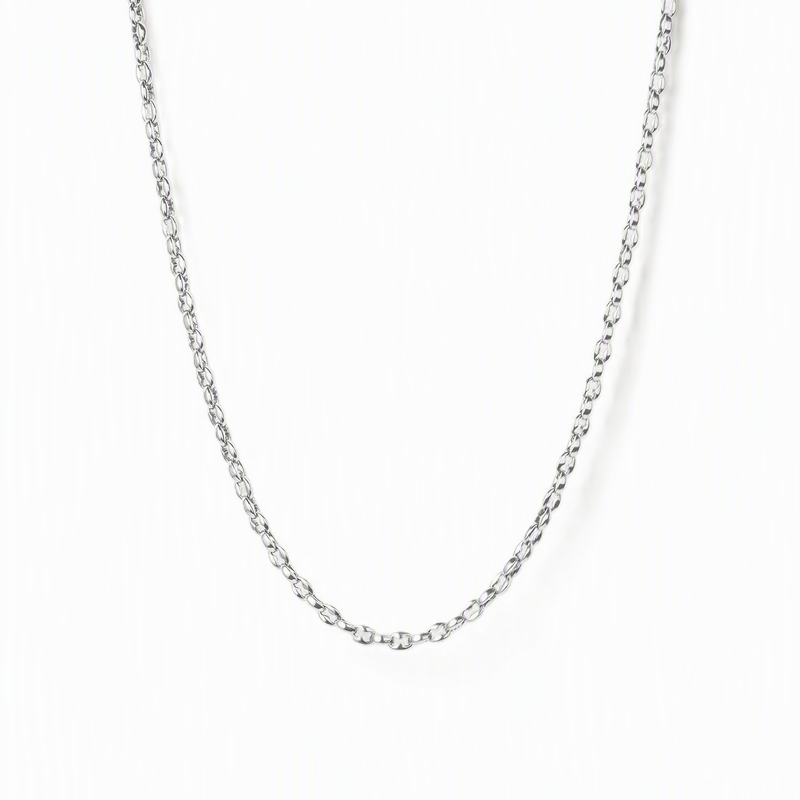 jenny bird dhani silver chain necklace